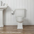 Mayfair Cameron Biscuit Toilet Seat, Non Slip Heavy Duty Wood, Easy Clean, Round