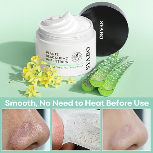 Blackhead Remover, Nose Pore Strips for Blackheads, Black Head Remover Peel Off Mask for Face with 100pcs Strips, Puntos Negros Remover, 50g