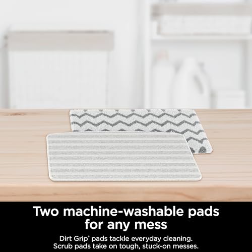 Shark SteamSpot Steam Mop with Steam Blaster Technology, 3 Steam Modes, 2 Washable Pads, XL Removable Water Tank, Lightweight, Steam Cleaner for sealed Hard Floors, Hardwood, Tile, Laminate, S2001