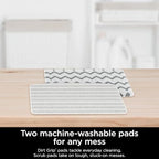 Shark SteamSpot Steam Mop with Steam Blaster Technology, 3 Steam Modes, 2 Washable Pads, XL Removable Water Tank, Lightweight, Steam Cleaner for sealed Hard Floors, Hardwood, Tile, Laminate, S2001