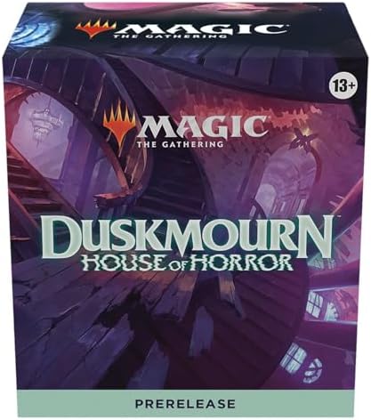 MAGIC THE GATHERING: Duskmourn: House of Horror: PRERELEASE KIT - 6 Play Packs, Dice, Promos