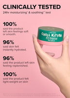 I DEW CARE Heartleaf Face Cream - Chill Kitten | Moisturizer with Moringa Seed, Prickly Pear, Aloe Vera Gel, Cactus Oil-Free, Glass Skin Look, Daily Use, for Dry Skin, Skin Barrier Repair, 1.69 FL Oz