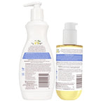 Palmer's Cocoa Butter Formula Glow & Hydrate Bundle, Tahitian Vanilla Body Lotion (13.5 Oz) + Body Oil (6.5 Fl Oz), Moisture Drenching Body Care, Nourishes & Softens for Radiant, Glowing Skin