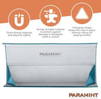 MatShield Turquoise, Durable Playmat Case - Compatible with Magic The Gathering, MTG Play Mat Tube - MTG Accessories -, Magnet Snap Closure