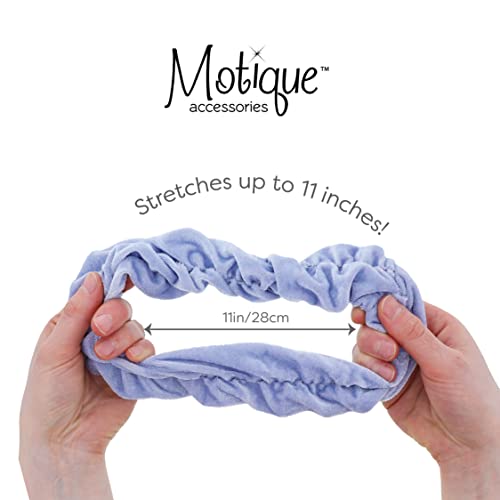 Aqua Jumbo Velvet Scrunchy