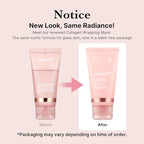 medicube Collagen Night Wrapping Peel Off Facial Mask with Jelly Brush