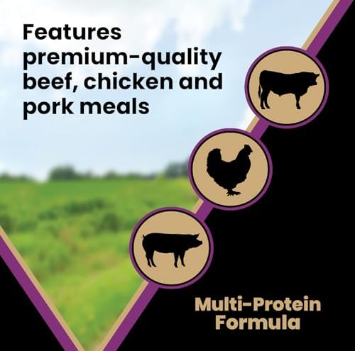 VICTOR Super Premium Dog Food – Professional Dry Dog Food – Super Premium Kibble with 26% Protein – Gluten-Free with Beef, Chicken & Pork Meals – for High Energy and Active Dogs & Puppies, 15lbs