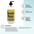 The Lotion Company 24 Hour Skin Therapy Lotion, Full Body Moisturizer, Paraben Free, Made in USA, Vanilla Bean Fragrance, w/ Aloe Vera, 16 Ounces