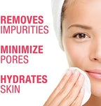Dr. Saymans Alcohol-Free Facial Toner with Witch Hazel, Rosewater & Rice Protein, Removes Impurities & Hydrates Your Face, 9 oz