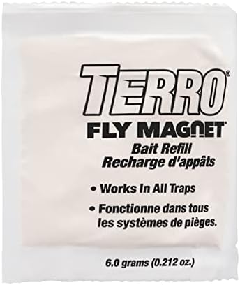 TERRO T382 Fly Magnet Replacement Bait - 2 Fly Magnet Trap Attractants