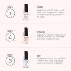 OPI Nail Lacquer Nail Polish | Buildable Sheer Pastel Shimmer Chip Resistant Nail Polish | OPI'm Dreaming Collection