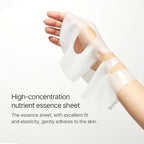 mixsoon Hydrogel Collagen Mask (35gX5ea) Plant-Based Nutrition, Radiance, Hydration All-In-One Firming, Ingredients Absorbing Over Time Korean Bean Essence Korean Collagen Mask