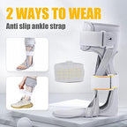 AFO Foot Drop Brace Ankle Foot Orthosis Medical Afo Walking with Shoes for Stroke Hemiplegia (Medium-Left)