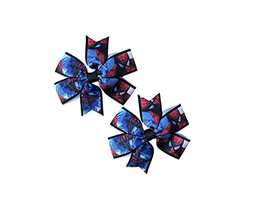 Super Hero inspired bows (2) by Inspired Bows