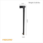 Fiskars A-Series Super Splitting Axe 36", for Medium to Large Size Logs