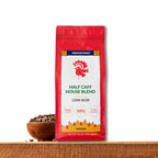 Puroast Low Acid Coffee Half Caff | Half Caff House Blend Ground | Medium Roast | High Antioxidants & High pH |No Bitter Aftertaste | Reduced Heartburn & GERD | Suitable for Cold Brew - 2.2 LB