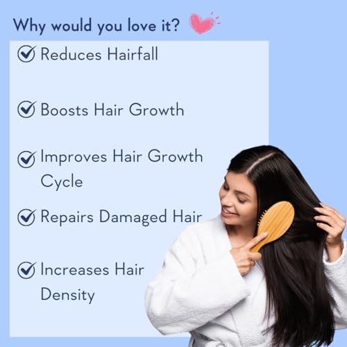 Hair Growth Serum Concentrate - Rosemary, 3% Redensyl, 4% Anagain, 2% Baicapil, Caffeine, Biotin, Plant Keratin & Rice Water