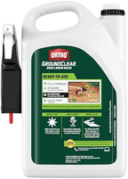 Ortho GroundClear Weed and Grass Killer with Comfort Wand, Kills Dandelions, Chickweed, Crabgrass, Moss and More in Patios and Landscapes, OMRI Listed, 1 gal.