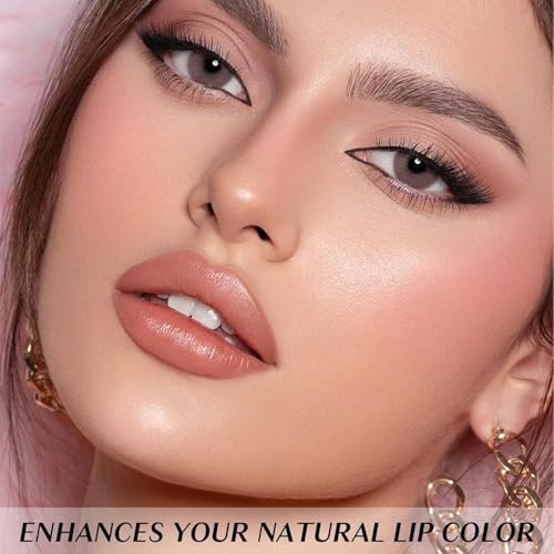 Astora Peel off Lip Stain, Astora Lip Stain Peel Off, Astora Peel off Lip Liner Stain, Matte | Long Lasting | Waterproof | Smudge-Proof | Non-stick Cup for All Skin Types (1Set)