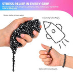 1000pcs Fidget Toys for Adults & Teens,Weak Magnetic Putty Black，Stress Relief Sensory Toys for Autism ADHD Anxiety,Desk Fidgets Toys for Office/Adults Gifts