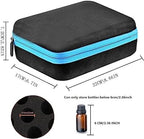 DHXYZZB Essential Oils Carrying Case Holds, 30 Bottles 5ml, 10ml, 15ml Bottles Storage Organizer Bag Hard Shell EVA