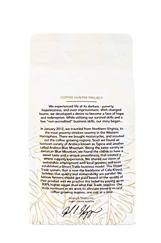 Cafe Kreyol Organic Haitian Hound | 12 oz - Haitian Blue Dark Roast Coffee - Whole Bean Coffee, is Smooth Low Acid and Bold, Deep Notes of Chocolate with a Sweet Finish (2 Pack)