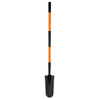 VNIMTI Heavy Duty Shovel with Fiberglass Handle for Digging and Gardening, Metal, 58 Inches