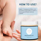 8 Sheep Organics Magnesium Lotion for Kids,Magnesium Lotion for Sleep,Topical Magnesium Cream Helps Kids Stay Calm at Bedtime and During The Night（4 oz）