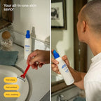 Skin Cleanser for All Types, Hypochlorous Acid Spray Helps Heal Acne Prone, Eczema and Itchy Rashes and 50 Other Skin Ailments, 8 oz Spray (Pack of 3)