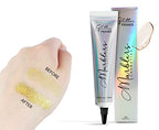 MARBLERS Cosmetic Grade Fine Glitter 5-Pack [Gold Feeling] 0.90oz (25g) | Non-Toxic | Vegan | Cruelty-Free | Eyeshadow, Nail Polish, Nail Art | Festival, Rave & Party Makeup | Body & Face