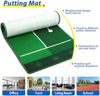 Liberry Toddler Golf Set with Putting Mat for 2 3 4 5 Years Old Boys Girls, Upgraded Kids Golf Cart with Unique Shoulder Strap Design, Indoor and Outdoor Golf Toys