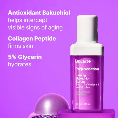 Dr.Jart+ Prejuvenation Firming Bakuchiol Serum for Preventative Aging | Anti Aging Serum | Korean Skin Care, 1.69 Fl Oz
