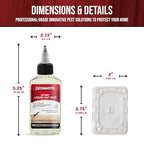 Catchmaster Defiant Liquid Ant Bait (50 uses) + 20 Reusable Stations (10 Stacked), Multi-Surface Ant Killer for Home, Ant Traps Indoor & Outdoor, Pest Control Traps, Reduce & Remove Ant Colonies
