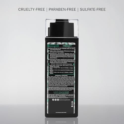 TRUSS Therapy Shampoo - Anti Dandruff Shampoo + Dry Scalp Treatment - Help Prevent Hair Loss and Reduce Oiliness While Protecting Against Dandruff and Allergies (300 ml)