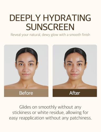 mixsoon Bean Sunscreen SPF 50 Airy Texture Type For Face Korean Skin Care 1.69 fl oz / 50ml