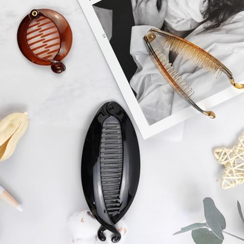 20PCS Banana Hair Clips Classic Hair Comb Banana Clips Ponytail Hair Holder for Women Girls, 7 Styles