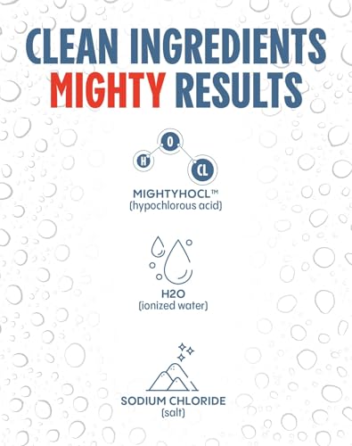 Mighty Mist Premium Hypochlorous Acid Spray for Acne, Eczema, Rosacea | Safe for All Skin Types | Safe for Sensitive Skin | Soothes Irritation and Redness