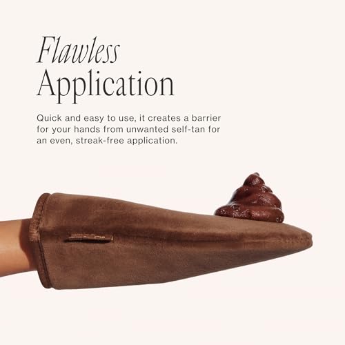Loving Tan Purest Self Tanning Applicator Mitt NEW, Washable & Durable Design for a Salon-Style, Streak Free Finish, Use with Self Tan Mousses, Sprays and Lotions, Reusable - 1 ct.