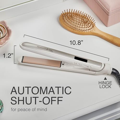 Remington Shine Therapy Argan Oil & Keratin Infused 1 Inch Hair Straightener/Flat Iron
