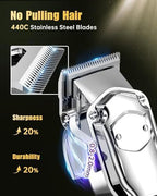 Romanda Clippers and Trimmers Set, Hair Clippers for Men Cordless,Mens Clippers and Grooming Set,Barber Clippers Set