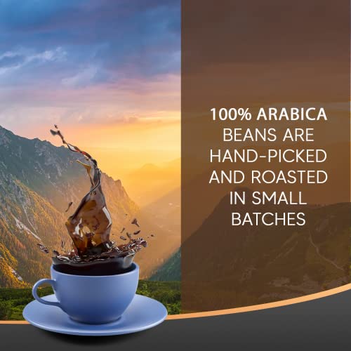 Blue Mountain Jamaican Coffee by Cafés Granell: Low Acid Whole Bean Coffee Medium Roast to Dark Roast Coffee, Popular Gourmet Coffee Lover Gifts 3.5oz