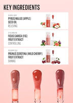 Kaja Lip Plumping - Juicy Glass 07 Fig Smoothie | Hydrating, Feel Plumped and Lightweight with Vitamin Tree Fruit Oil, Vegan, Cruelty-Free, Clear Tint Stain Shine Gloss Plumper, Long Lasting