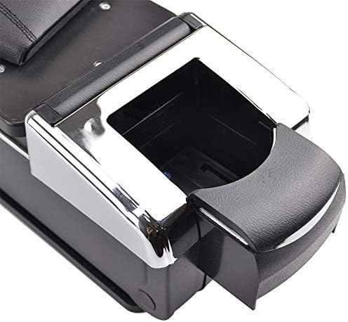 OQHAIR Armrest Box Car Center Console Storage Box Armrest Cup Holder Ash Tray For Holden Trax Tracker 2013 2014 2015 2016 2017