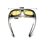 Belsuny Macular Degeneration Glasses for Men/Women,Glasses for Glaucoma, Cataracts and Retinitis Pigmentosa, for aged parent with Macular degeneration,Wrap Around Goggles,Wet Room Glasses.