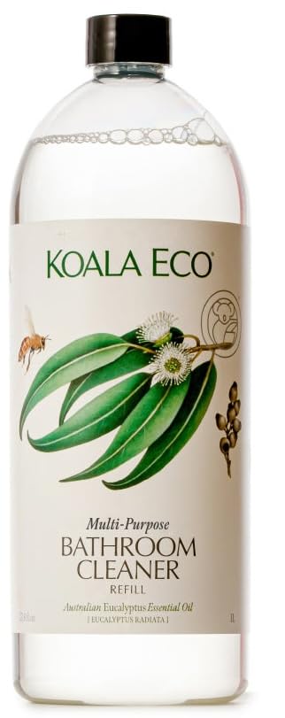 Koala Eco Multi-Purpose Bathroom Cleaner - with Australian Eucalyptus Essential Oil - 34 oz