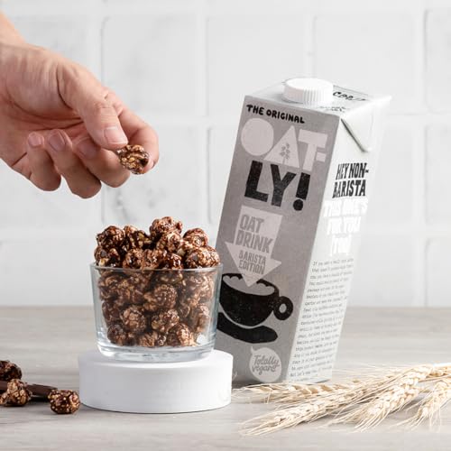 CHEF POPPIN Gourmet Flavored Popcorn, Non-GMO, Oatly's Oat Milk & Chocolate, 20g, 6 Pack, .71 oz each