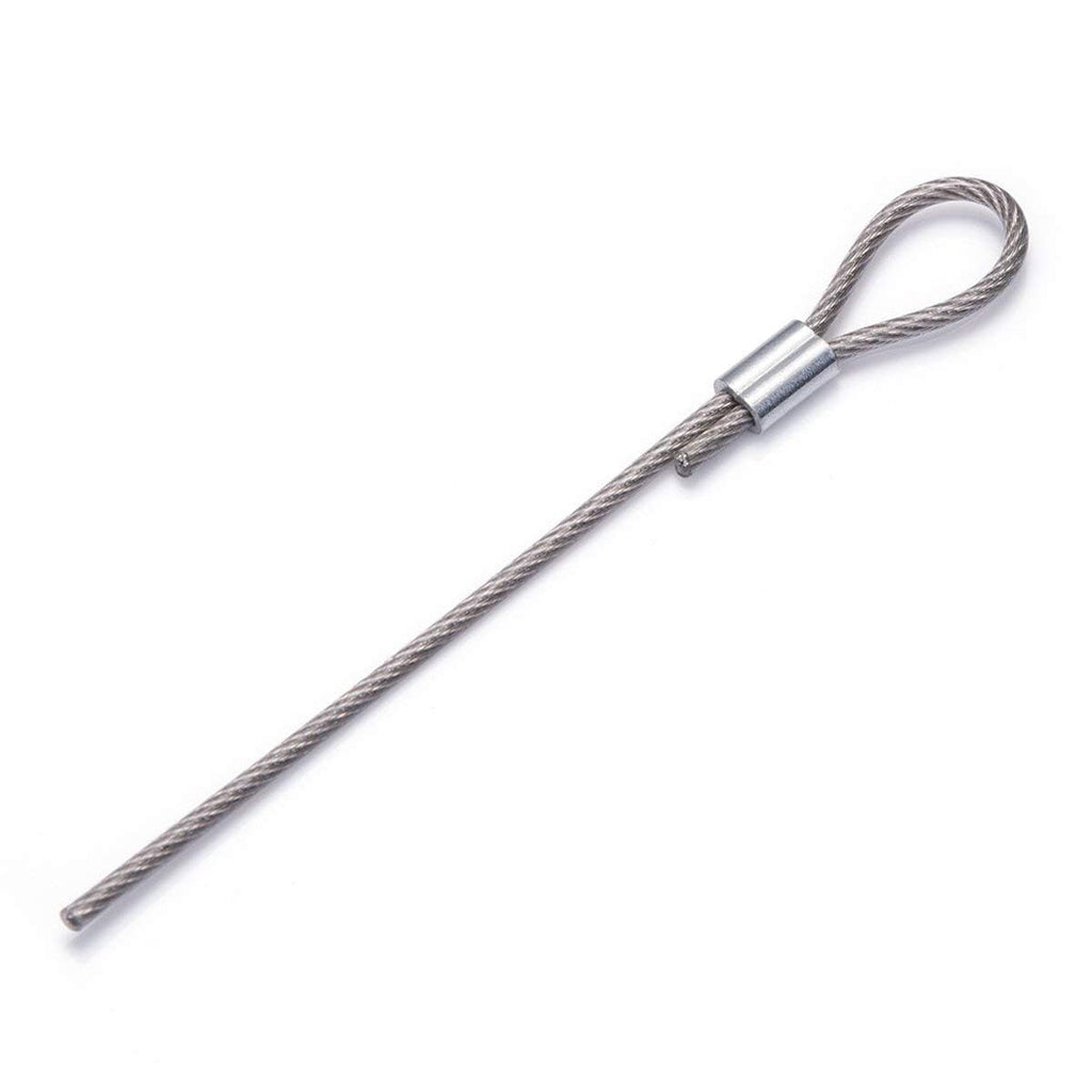 1/16 Aluminum Ferrules, Crimping Loop Sleeves 200PCS, Wire Rope Crimps