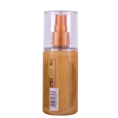 Tree Hut Tropic Glow Shimmer Mist, Light Shimmer Body Spray for a Radiant Look, Tropical Fragrance with Almond, Golden Amber, and Sandalwood, 5.2 fl oz
