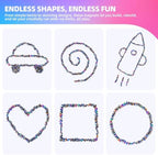 1000pcs Fidget Toys for Adults & Teens,Weak Magnetic Putty Colorful，Stress Relief Sensory Toys for Autism ADHD Anxiety,Desk Fidgets Toys for Office/Adults Gifts