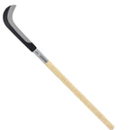 Zenport K318 77.5cm (30.5-inch) Long Curved Sickle, 9 Inch Carbon Steel Blade, Beige
